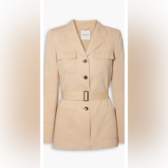 Lafayette 148 New York Jackets & Blazers - NWOT LAFAYETTE 148 New York Knox belted cotton-blend twill jacket size 6